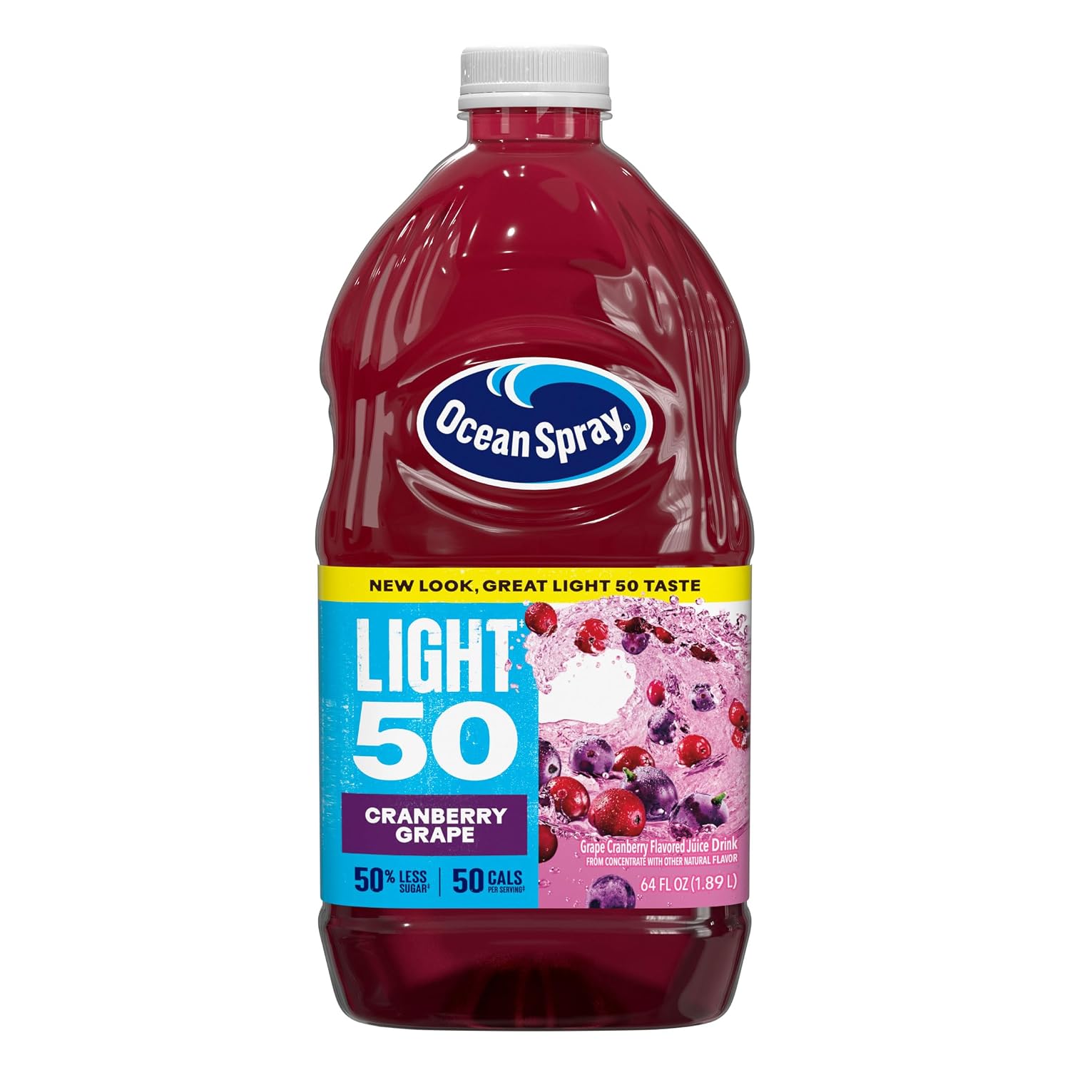 Ocean Spray® Cran50™ Cranberry Juice Drink, 64 Fl Oz Bottle (Pack of 1)