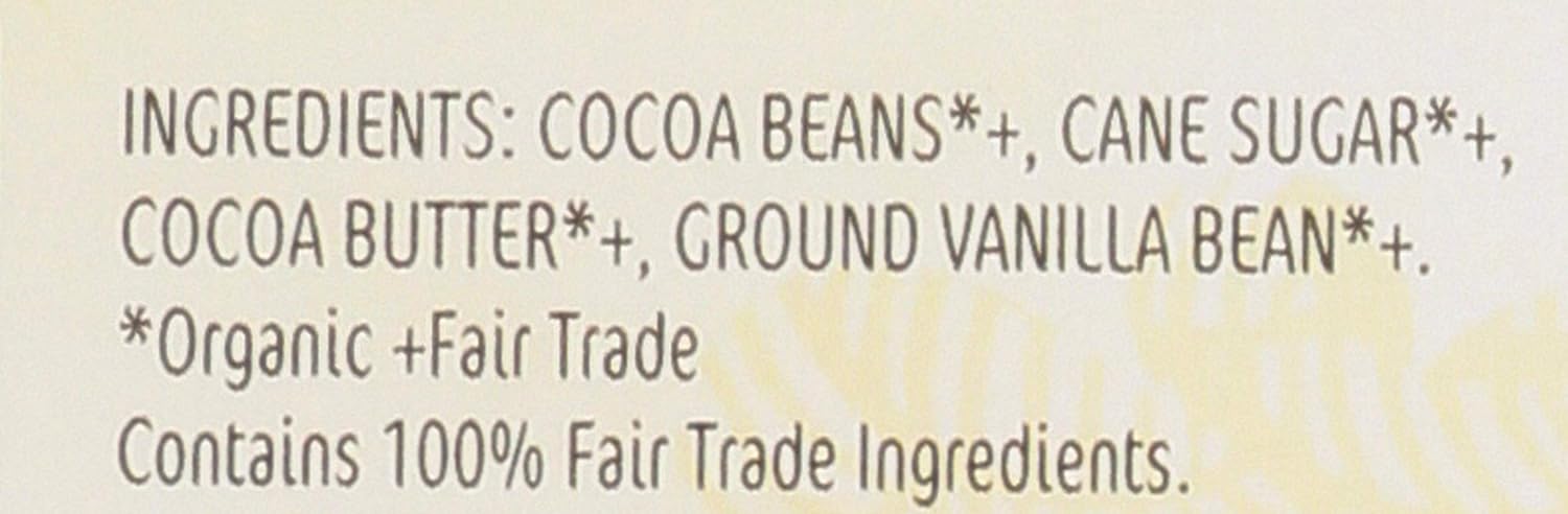 Theo Pure Organic Dark Chocolate Bar, 85% Cacao, 1 Bar | Vegan, Fair Trade