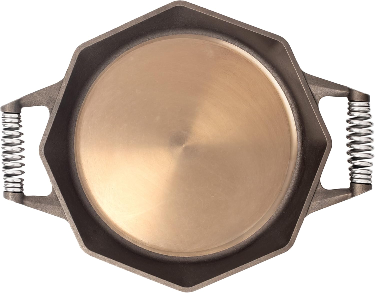 FINEX 12" Cast Iron Skillet with Lid, Versatile Cast Iron Pan, Cooking Pan Enhances Food Taste, Non-Stick Skillet, Modern Heirloom, Pre-Seasoned with Flaxseed Oil