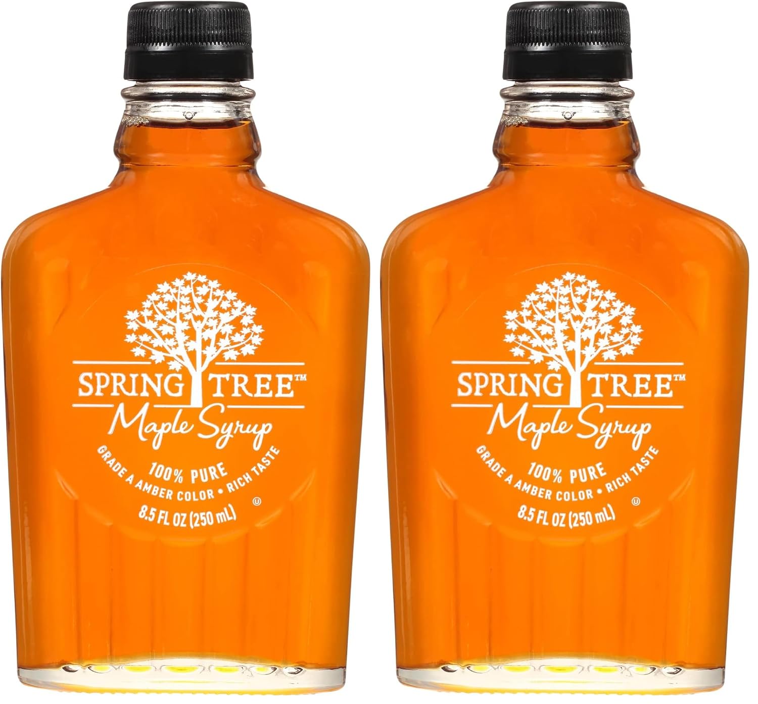 Spring Tree Pure Maple Syrup Bottle, 8.5 Fl Oz
