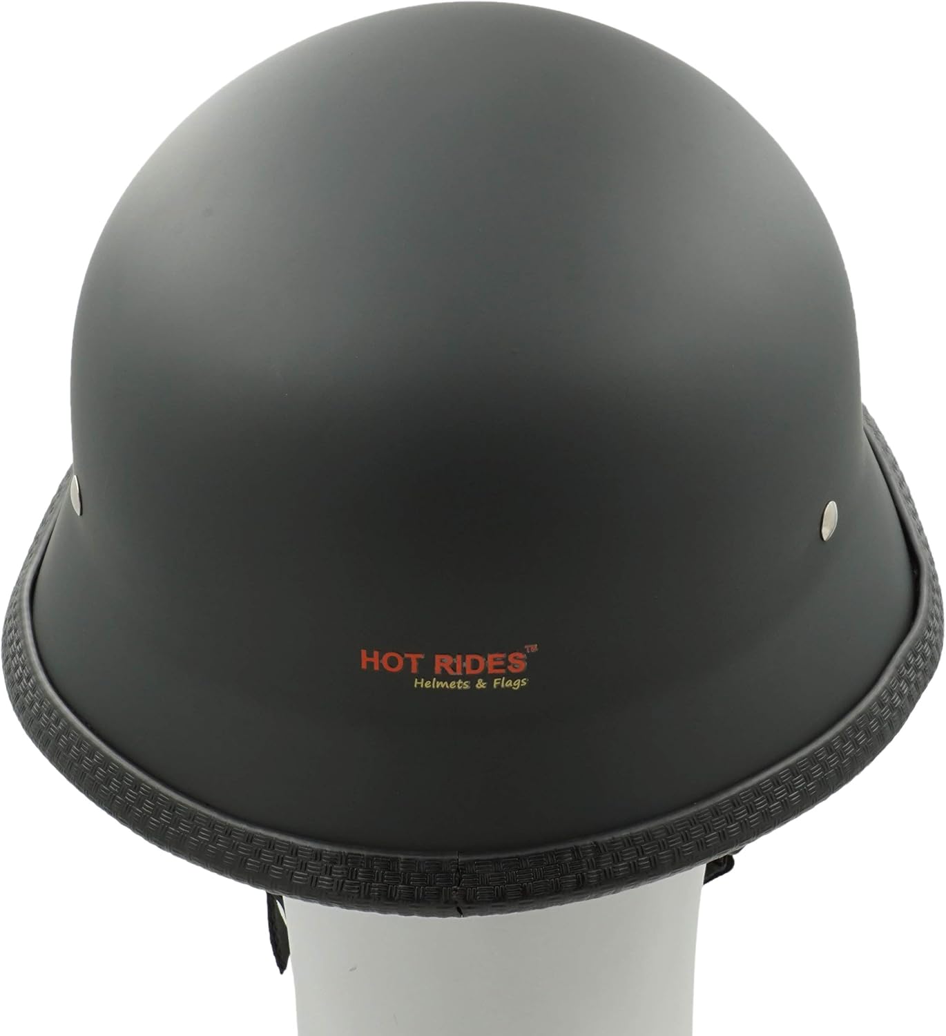 Classic Costume Carnival Skate Scooter Skull Cap Novelty German OSFM Flat Black
