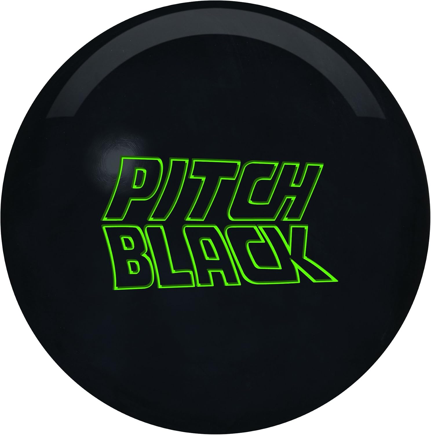 Storm Pitch Black Solid Urethane Bowling Ball (15lbs)