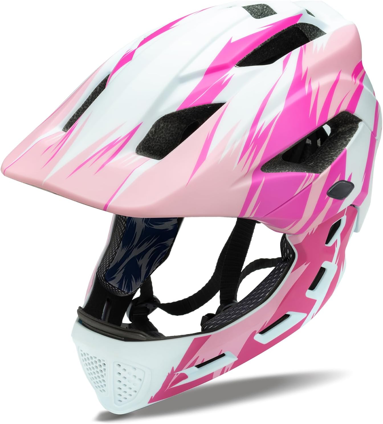 Toddler and Kids Full Face Bike Helmet Girl and Boy BMX