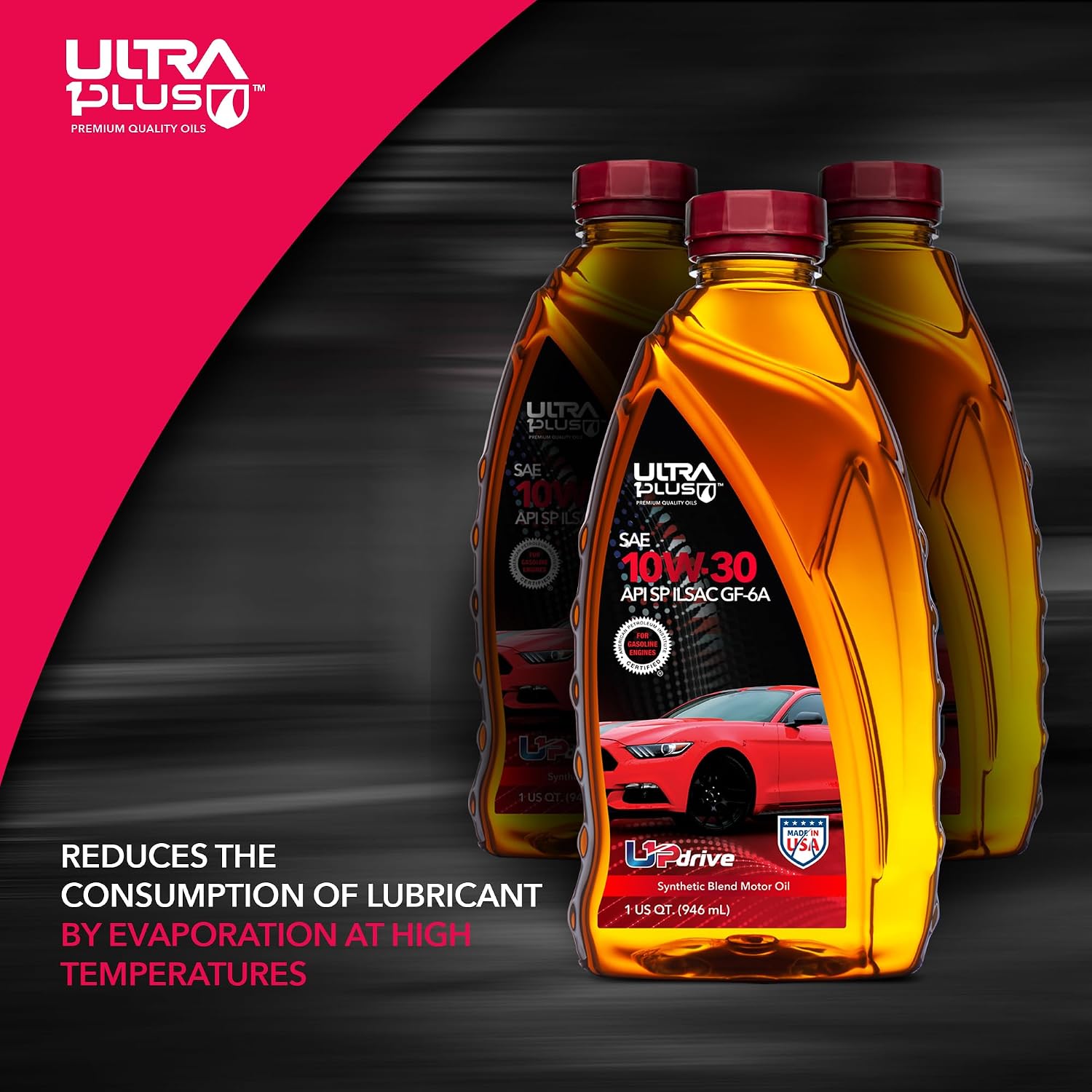SAE 5W-30 Synthetic Blend Motor Oil API SP ILSAC GF-6A 1 Gallon