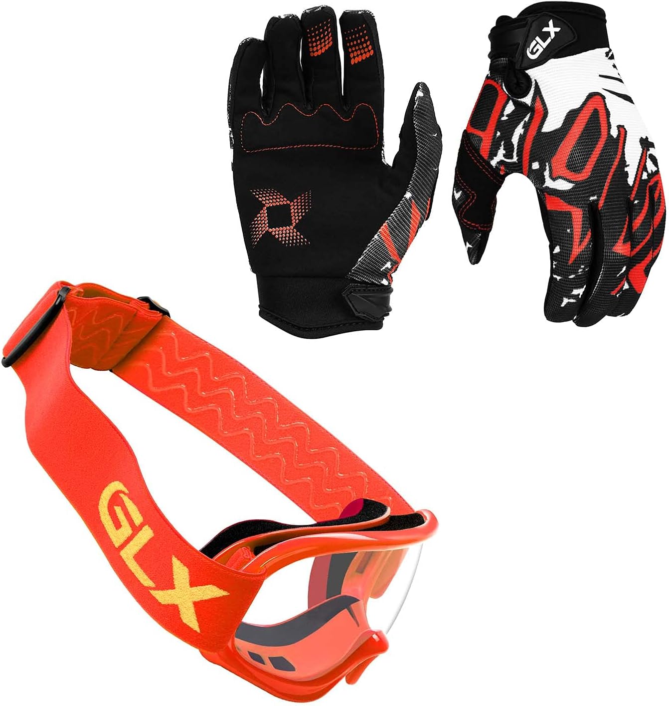 GLX GX623 Youth ATV & Dirt Bike Helmet Combo, DOT | Adult-Level Safety for Kids: Premium, full-grown protection engineered into a comfortable, youth-sized package