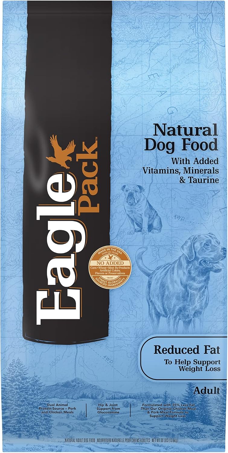 Eagle Pack Natural Dry Dog Food, Lamb & Rice, 30-Pound Bag