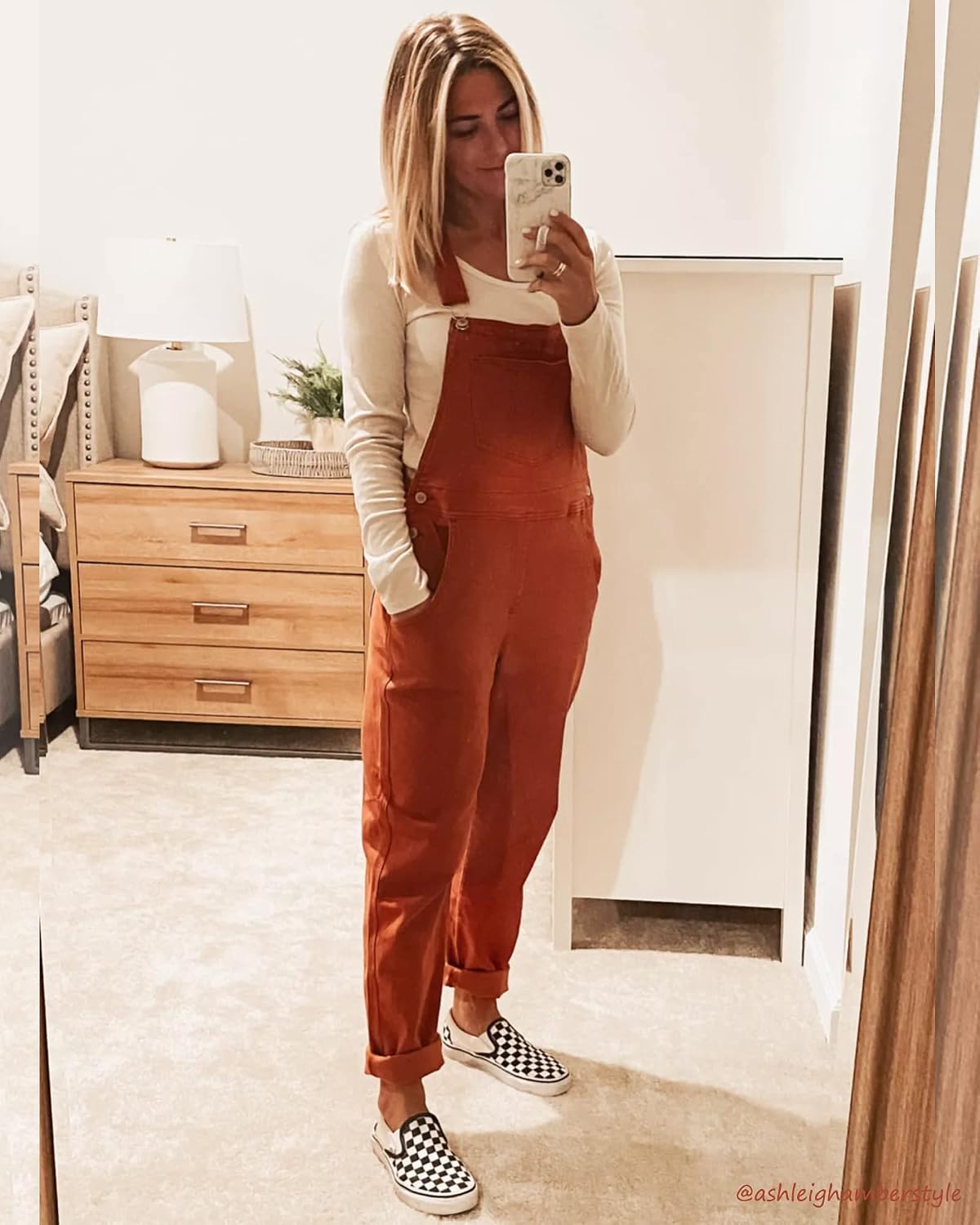 luvamia Women's Casual Stretch Adjustable Denim Bib Overalls Jeans Pants Jumpsuits