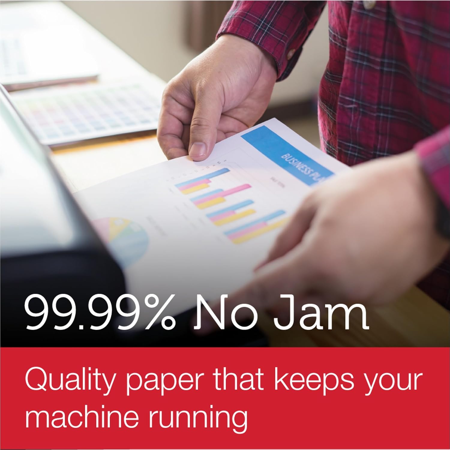 Office Depot® Inkjet And Laser Paper, 1 Ream, White, Letter Size (8 1/2" x 11"), Ream Of 500 Sheets, 28 Lb, 98 Brightness