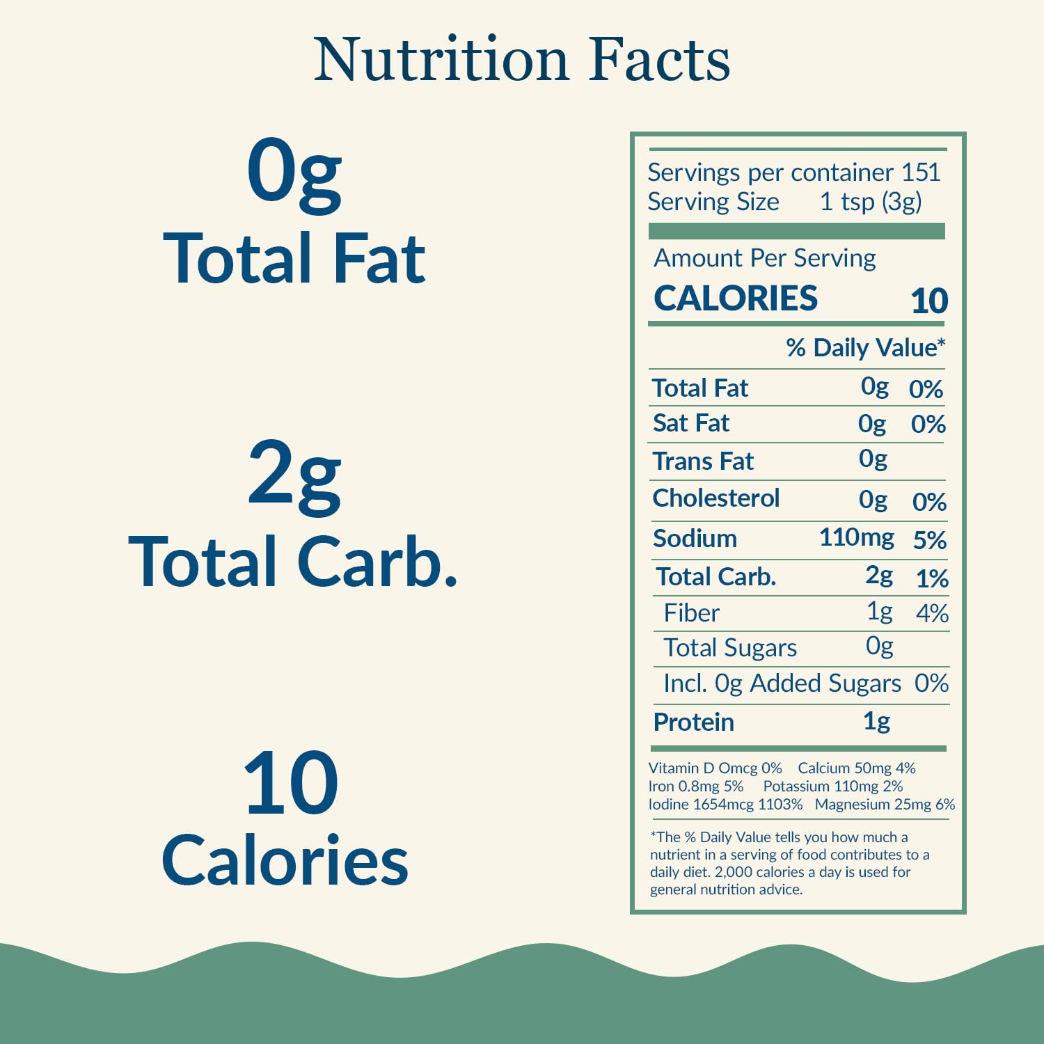 Maine Coast Sea Vegetables Kelp Granules Blend | Organic Seaweed Snacks | Sustainably Harvested | Low Sodium Salt Alternative | Rich in Iodine &