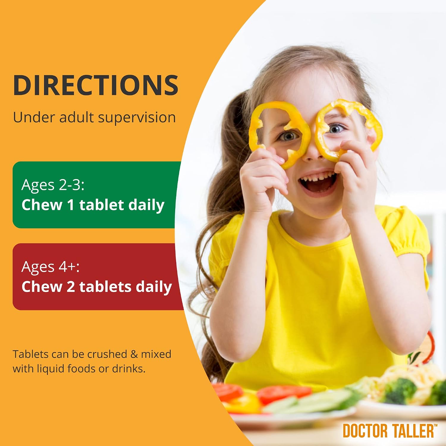 NuBest Doctor Taller Kids - Support Bone Strength with Multivitamins, Multiminerals