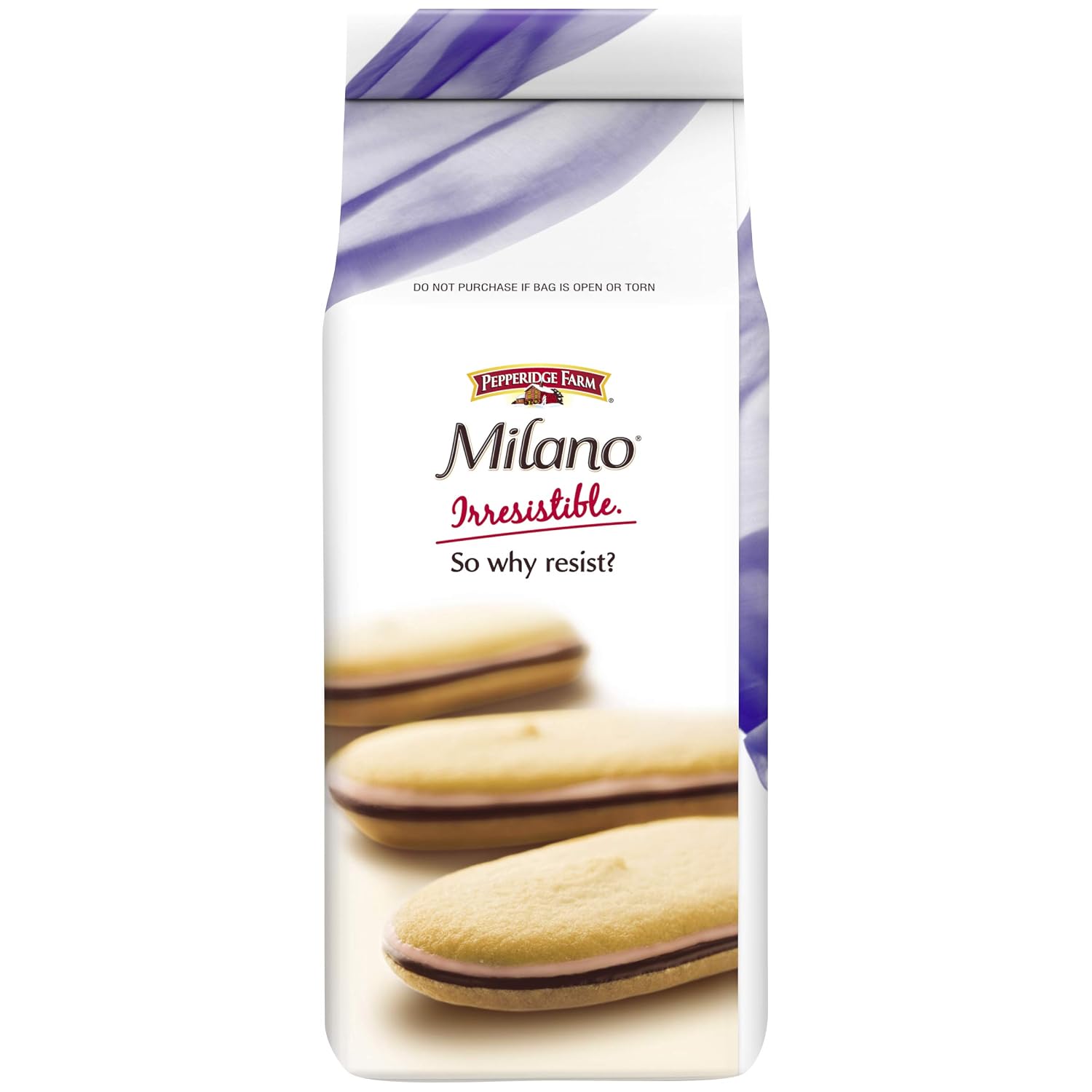 Pepperidge Farm Milano Cookies, Dark Chocolate, 20 Packs Tub, 2 Cookies Per Pack