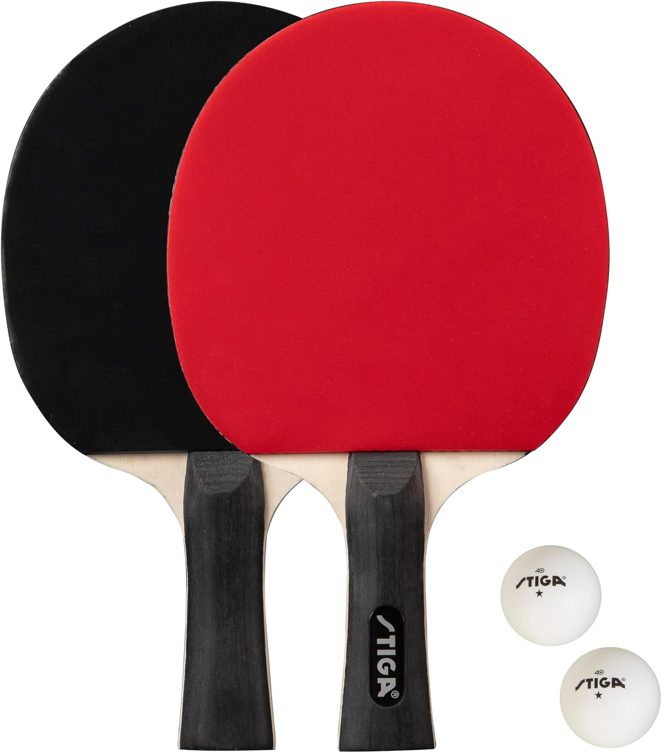 STIGA Space Saver - Compact Ping Pong Table - Separate Table Halves - Regulation Height - No Assembly Required