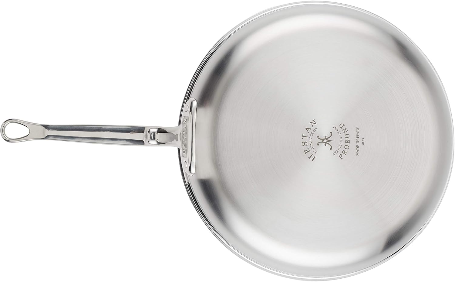 Hestan ProBond Forged - Professional Clad Stainless Steel Frying Pan, 12.5-Inch, Induction Compatible