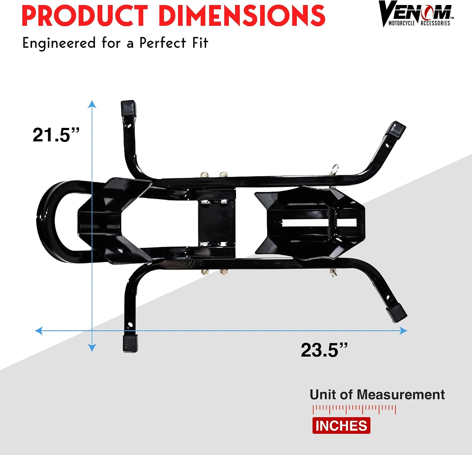 Universal Motorcycle Wheel Tire Chock Self-locking Bike Stand Cradle Chocks Compatible with Harley Davidson Yamaha Honda Kawasaki Suzuki Ducati BMW