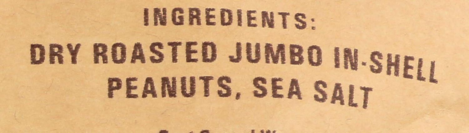 CB's Nuts Lightly Salted Peanuts — In-Shell, USA Grown, Slow Roasted in Small Batches, Non-GMO Verified, No Palm Oil, 12 oz Bag