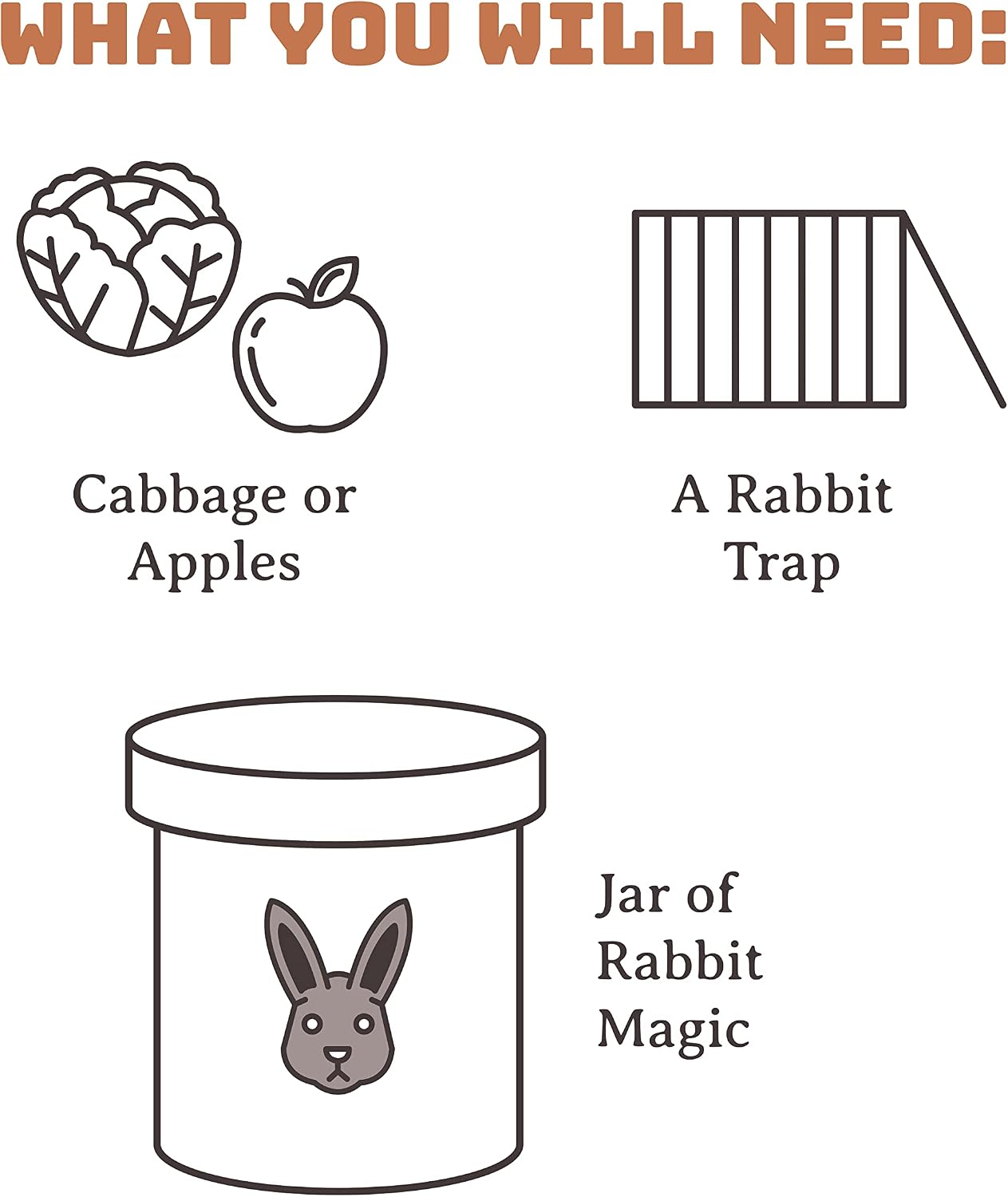 Barons Rabbit Magic Premium Paste Bait 8 Oz | Sweet Scented & Highly Attractive Lure to Get Rid of Wild Rabbits | Outdoor Garden Farm Yard Use | 48