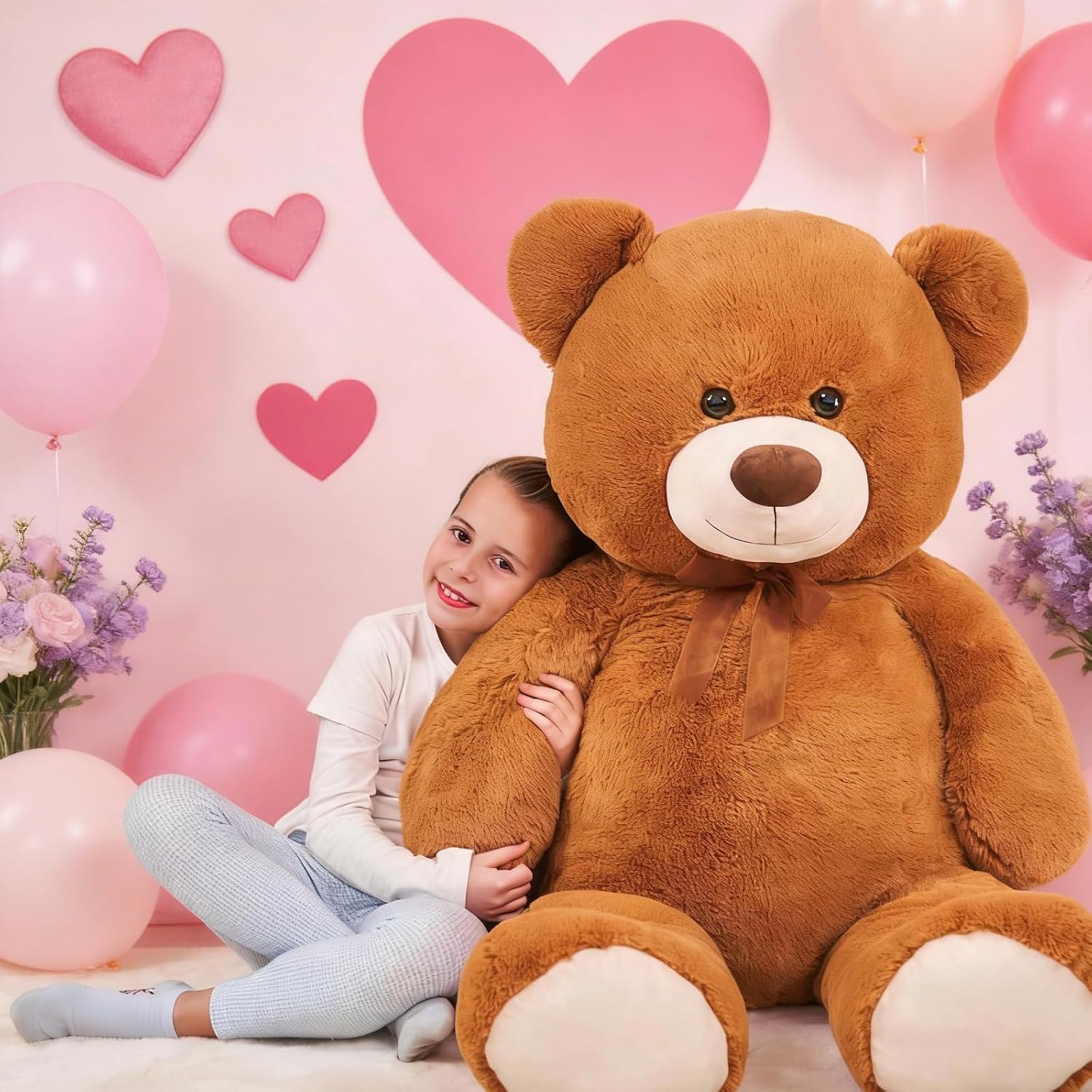 Toys Studio 47 Inch Big Teddy Bear Giant Stuffed Animal for Girls