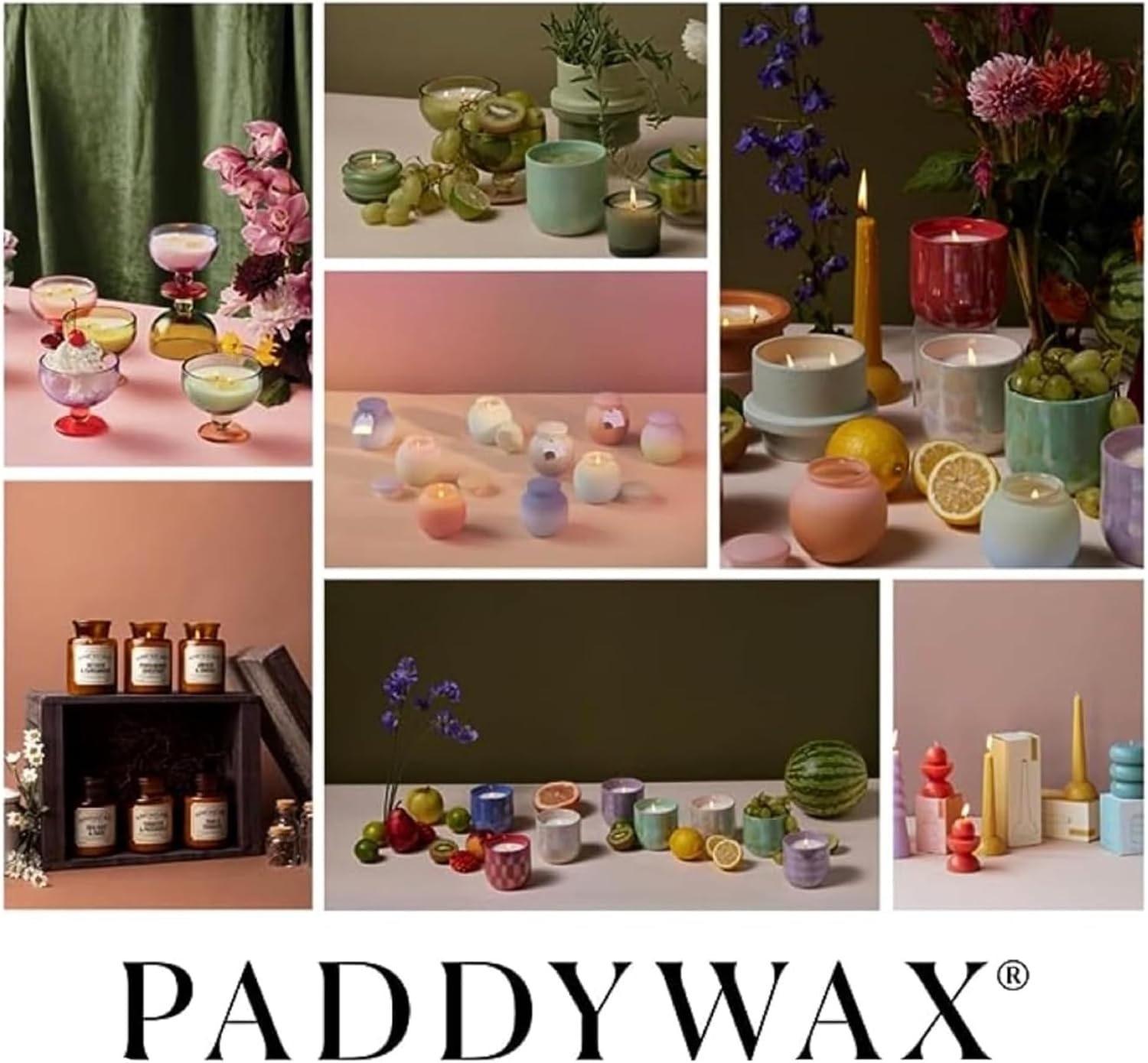Paddywax Artisan Apothecary Scented Candle, Tobacco & Patchouli, 8 oz | With Lid, Reusable Glass Jar, Clean Burning Soy Candle, Approx. 54 Hour Burn Time