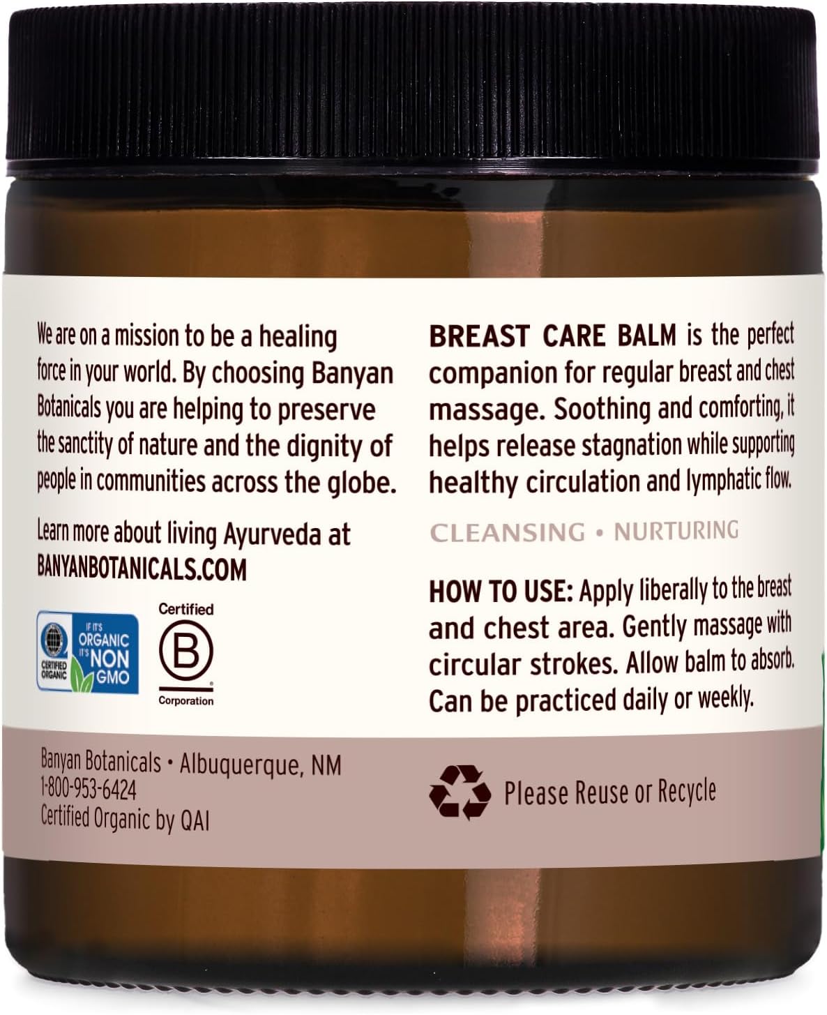 Banyan Botanicals Joint Balm – Organic Balm for Joints with Boswellia and Guggulu – for Supporting Comfortable Joints and Overall Joint Health – 4 oz – Non-GMO Sustainably Sourced Petroleum Free