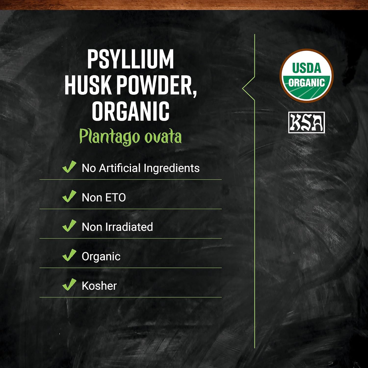 Frontier Co-op Organic Psyllium Husk Powder 1lb