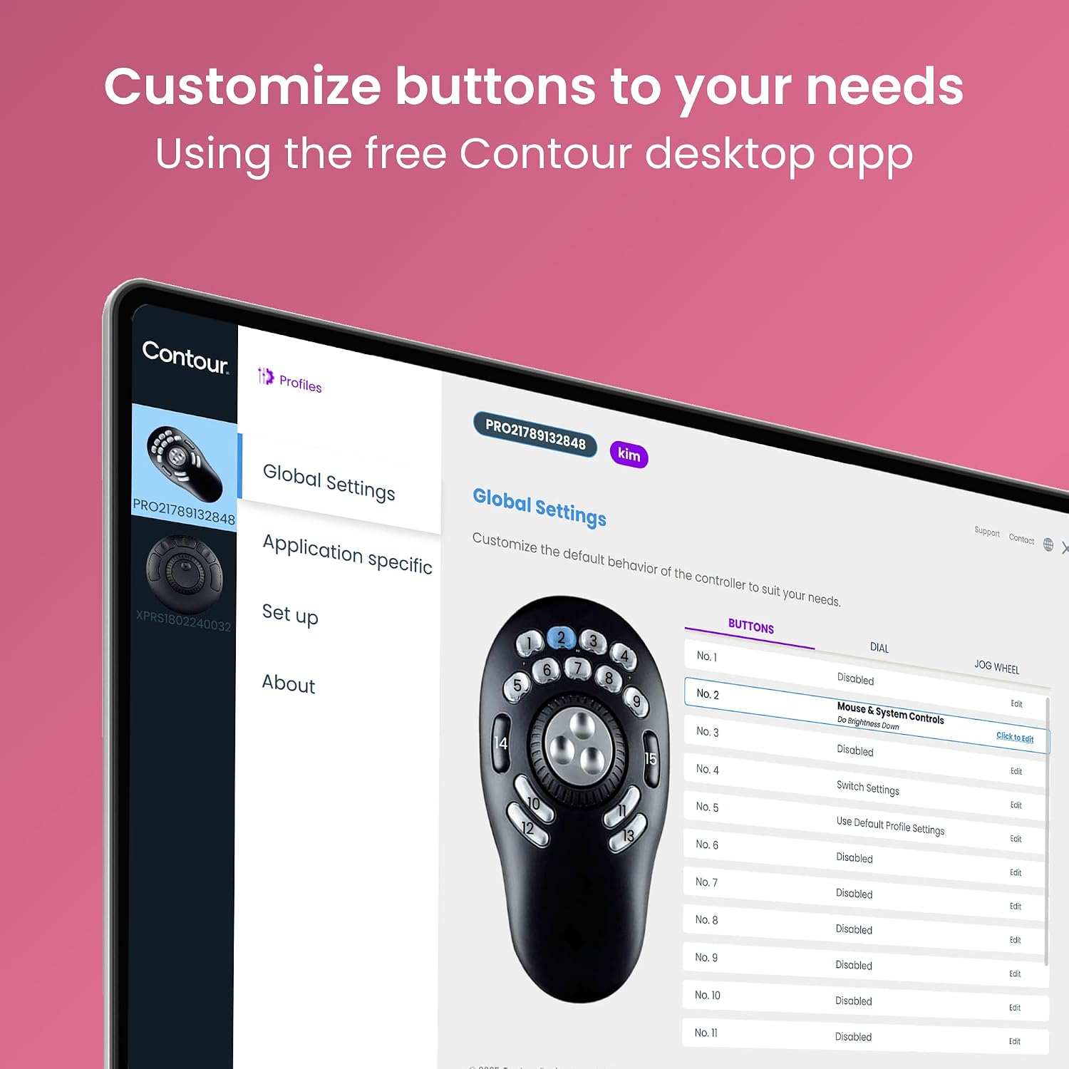 Contour ShuttlePRO v2 - Multimedia Controller with Jog Wheel & 15 Custom Programmable Buttons | Ideal for Video