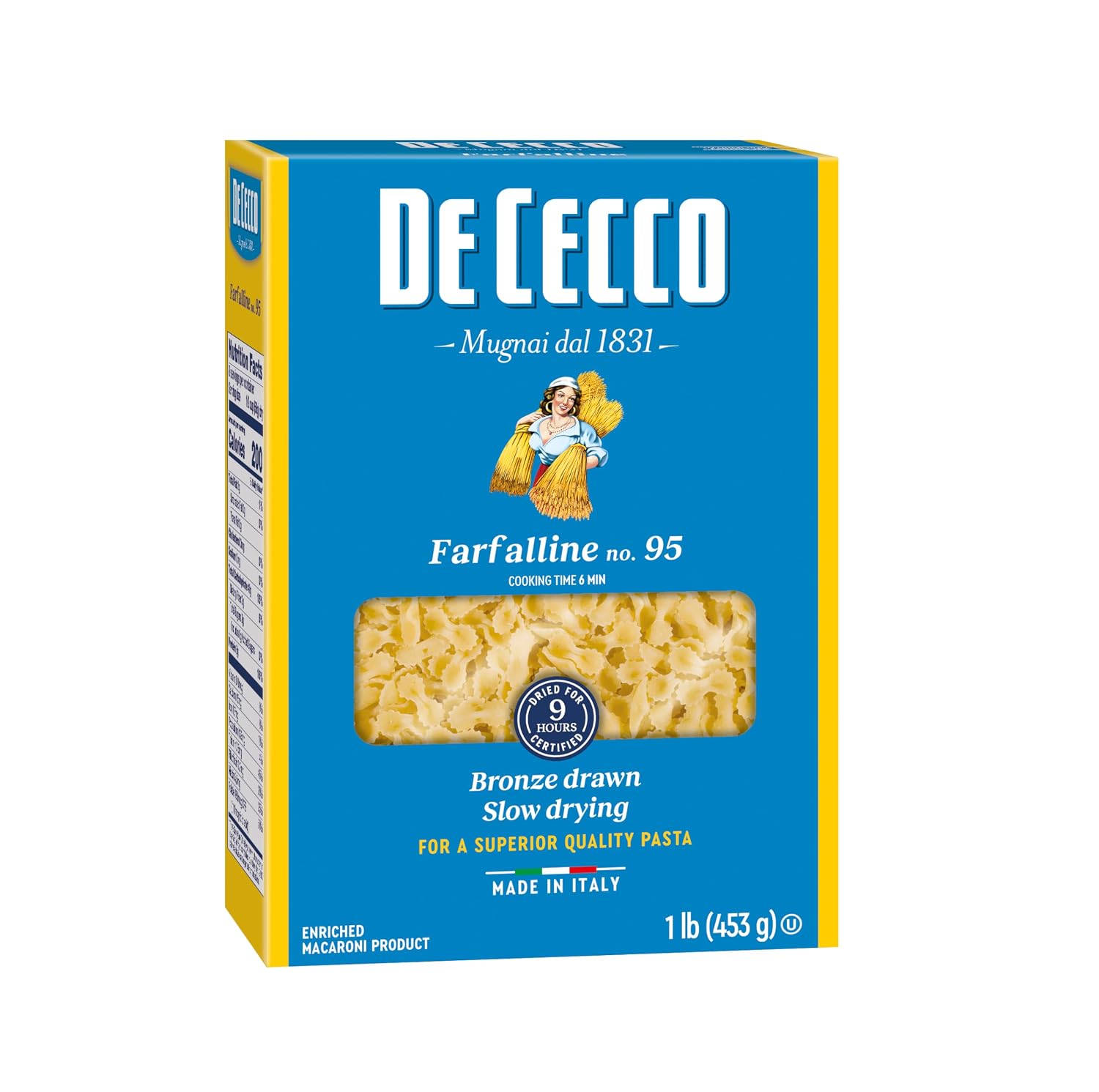 De Cecco Farfalle No. 93 Pasta, 16 Oz
