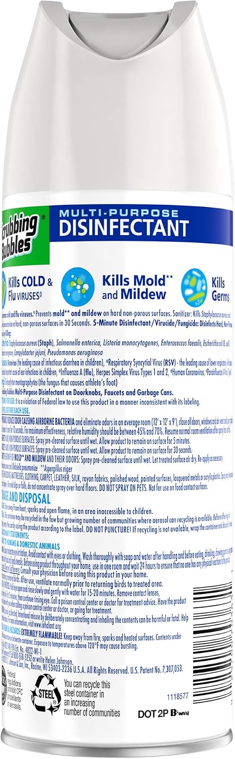 Scrubbing Bubbles Multi-Purpose Disinfectant Spray, 12 oz