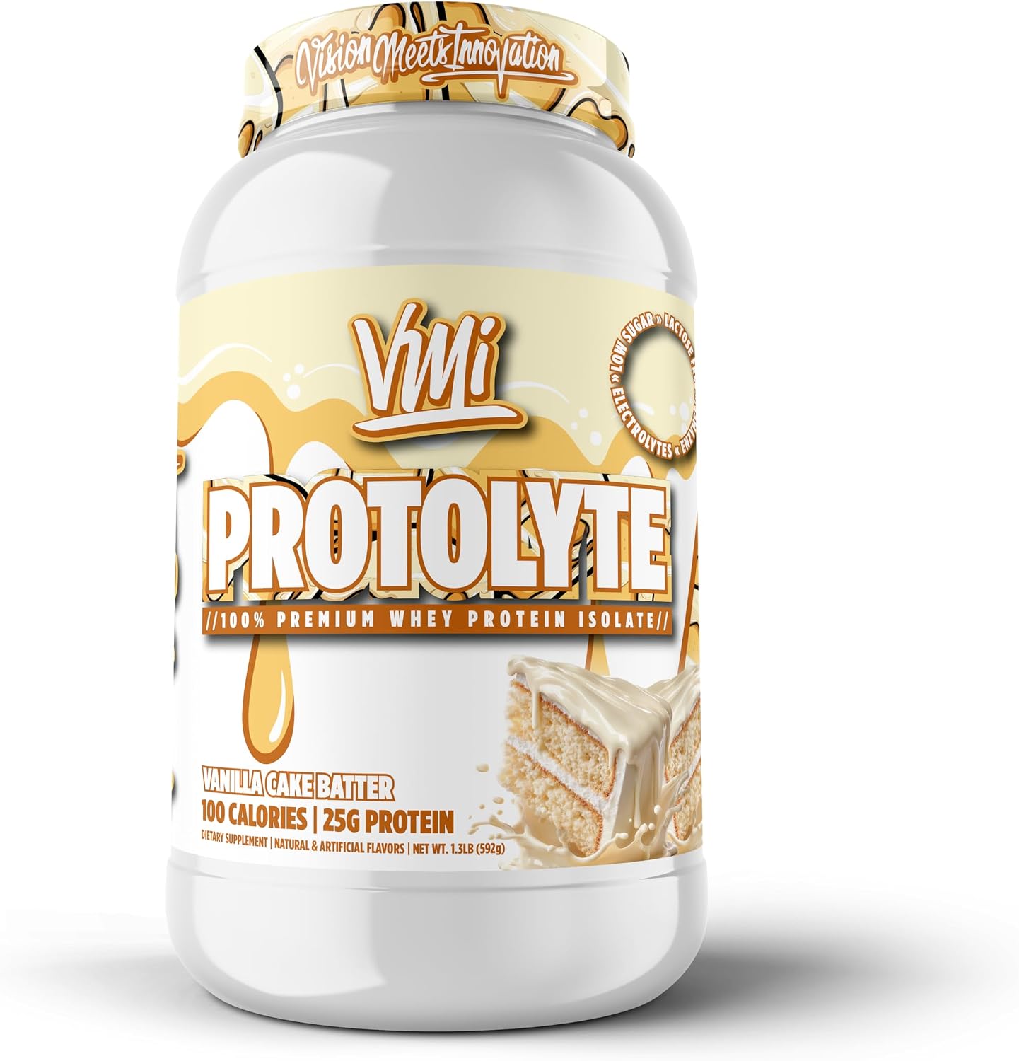 VMI Sports | ProtoLyte Whey Isolate Protein Powder | Low Calorie Whey for Weight Loss and Muscle Gain | Digestive Enzymes | Non-GMO (1.6 lb, Chocolate Fudge Cookie) | Premium whey isolate protein powder for smooth mixing in shakes smoothies and convenien…