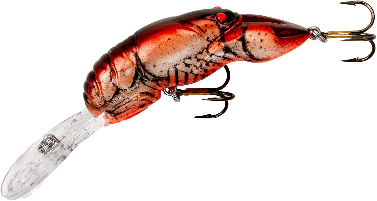 Rebel Lures Original Realistic Crawfish Crankbait Fishing Lure