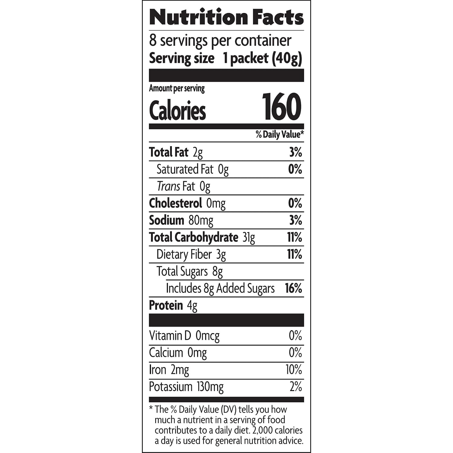 Natures Path, Oatmeal Brown Sugar Maple Gluten Free 8 Count Organic, 11.3 Ounce