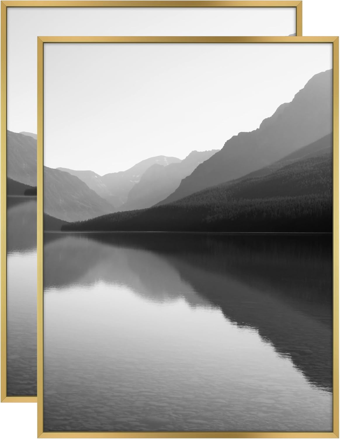 MCS Master & Co. Foundry Metal Picture Frame, 12x12 Matted to 8x8