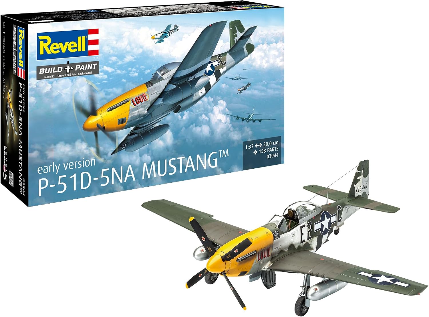Revell 03944 - P-51D Mustang 1: 32 Scale