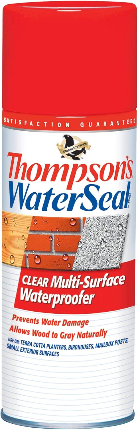 Thompson’s WaterSeal Multi-Surface Waterproofer Stain, Clear, 1 Gallon