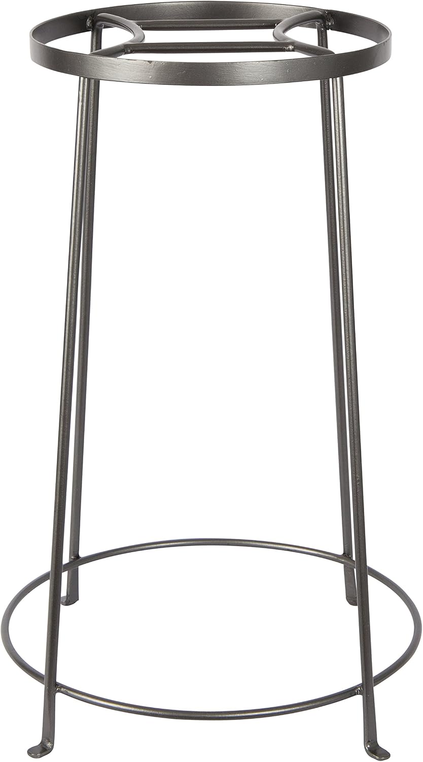 Achla FB-32 Designs Argyle Plant Stand III, 18" H, Graphite