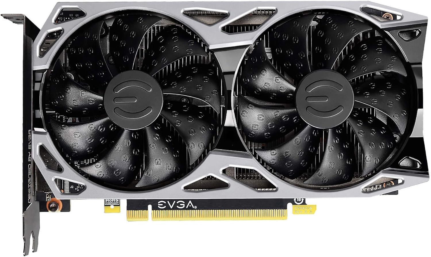 EVGA GeForce GTX 1650 Super SC Ultra Gaming, 4GB GDDR6, Dual Fan, Metal Backplate, 04G-P4-1357-KR