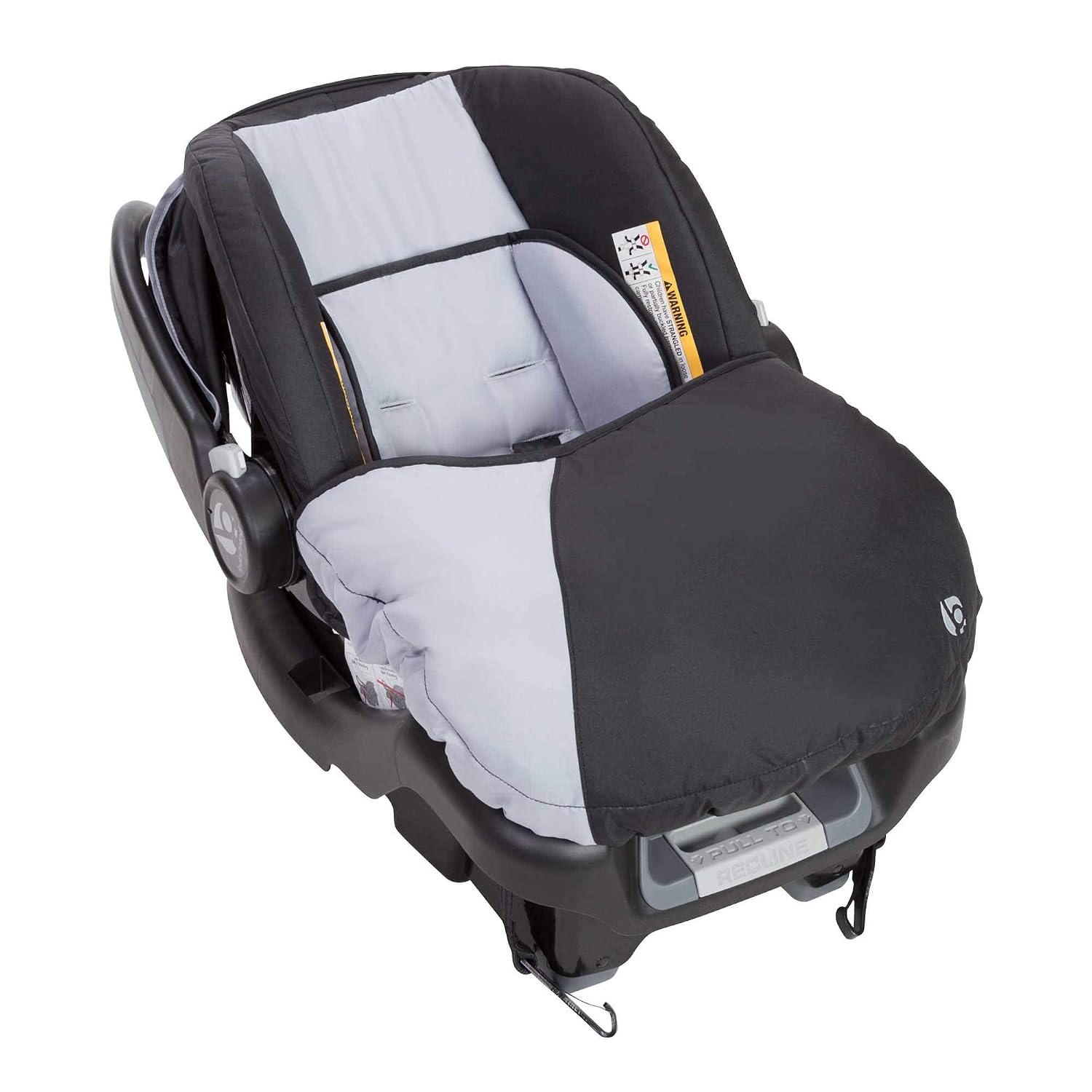 Baby Trend Ally Newborn Infant Car Seat Carrier with Harness, Khaki, 2-Pack