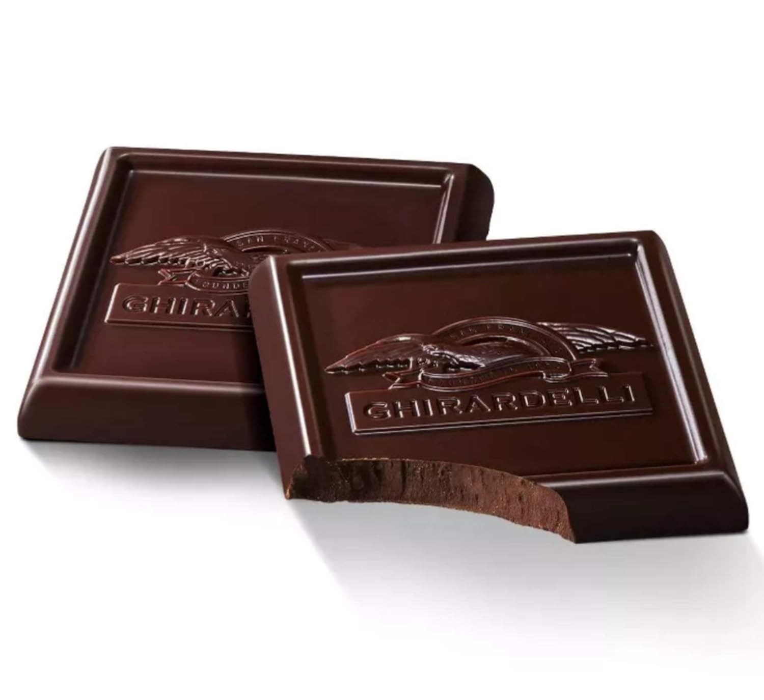 Ghirardelli Twilight Delight Intense Dark 72% Cacao Squares, 4.87 Oz, Pack of 2