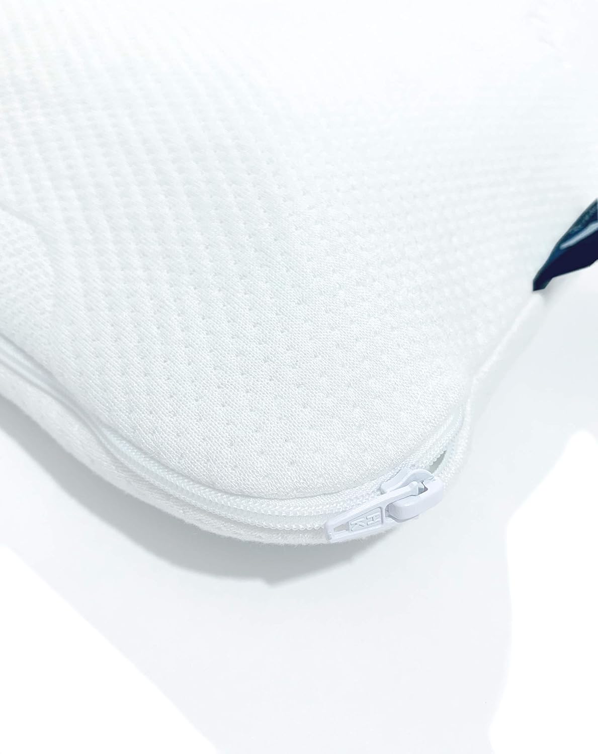 Bluewave Bedding Hyper Slim Gel Memory Foam Pillow for Stomach and Back Sleepers - Thin
