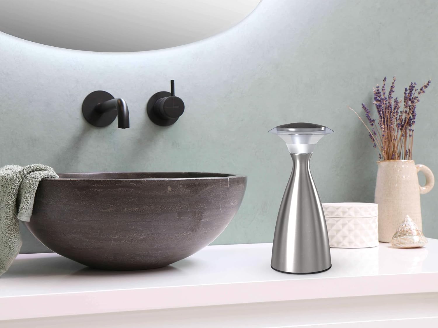 LIGHT IT! By Fulcrum, 24411-101 Lanterna Touch, Silver, Single Pack