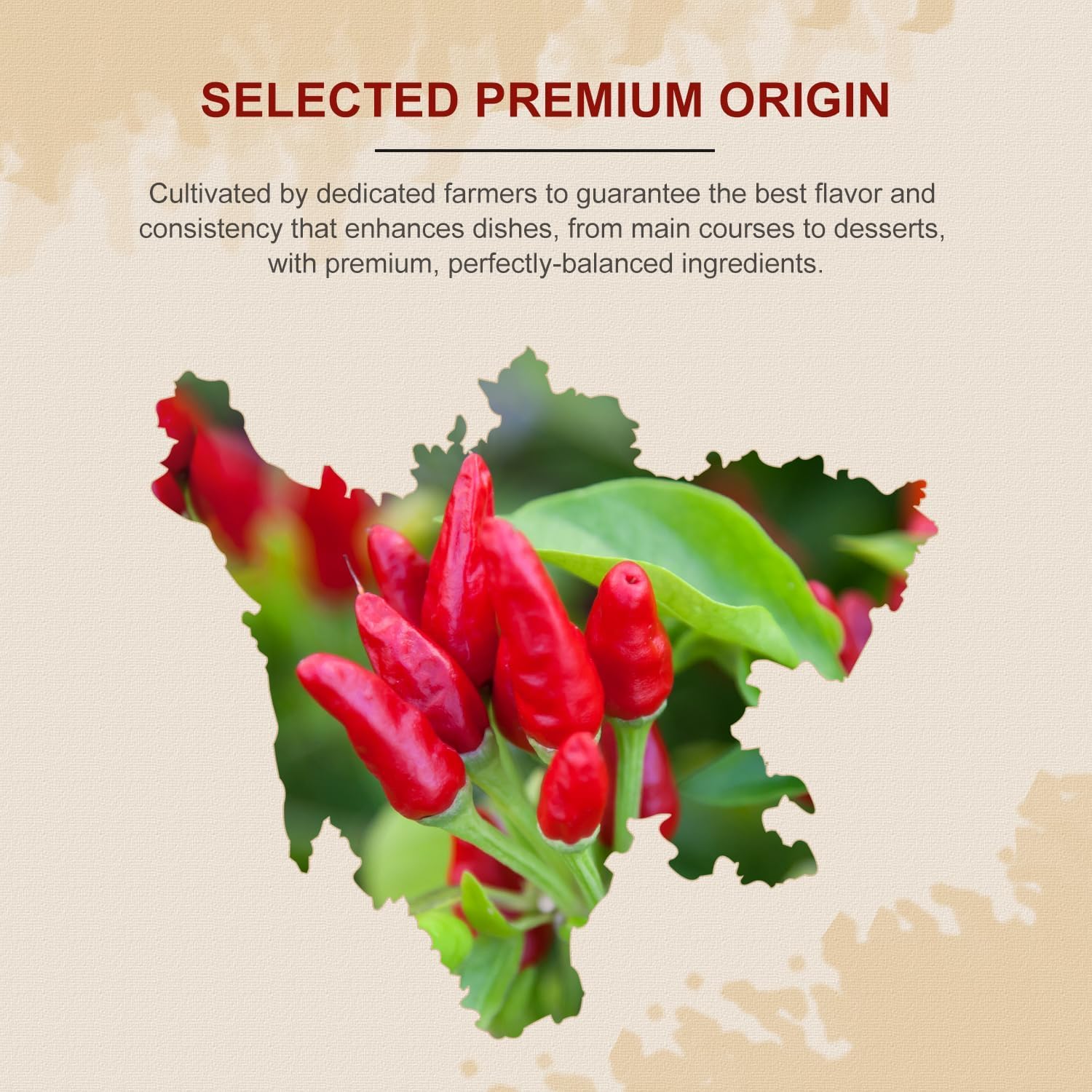 52USA Dried Chilli Peppers, Whole Dried Chilies 4 oz, Mild Spicy Chili Peppers, 100% Natural & Premium Sichuan Red Dry Chilis, Red Chili Peppers