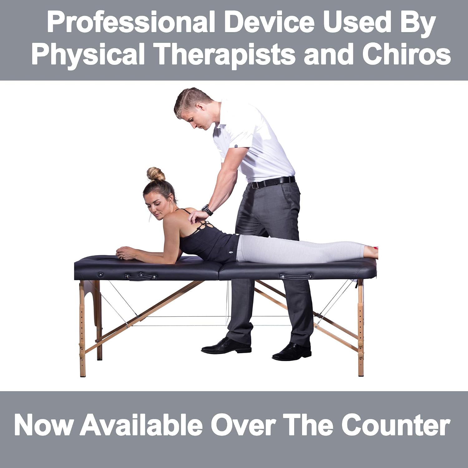 Roscoe Medical TENS Unit and EMS Muscle Stimulator – 16 Electrodes Included, 4-Channel OTC TENS Machine for Back Pain Relief, Lower Back Pain Relief