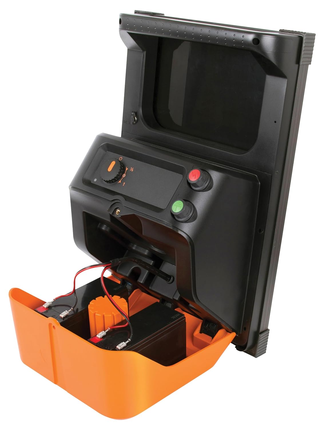 Gallagher S200 Solar Electric Fence Charger | 2.0 Joule Solar Powered Fence Energizer | Two Power Modes for Wildlife Deterrence and Livestock