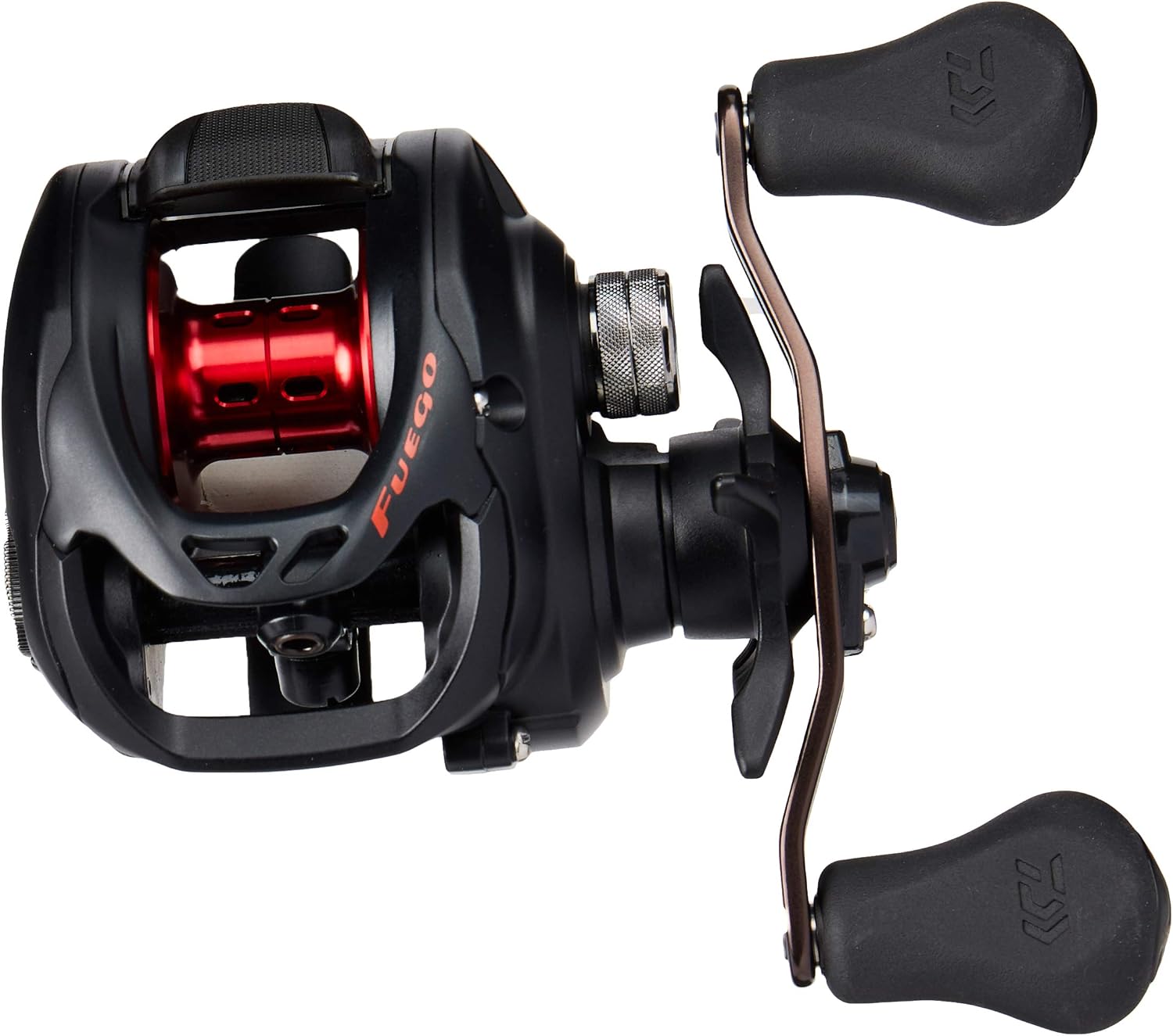 Daiwa Fuego CT Low Profile Baitcasting Reel – Aluminum CT Frame, Air Rotation System & Magforce Braking, Left/Right Hand Options