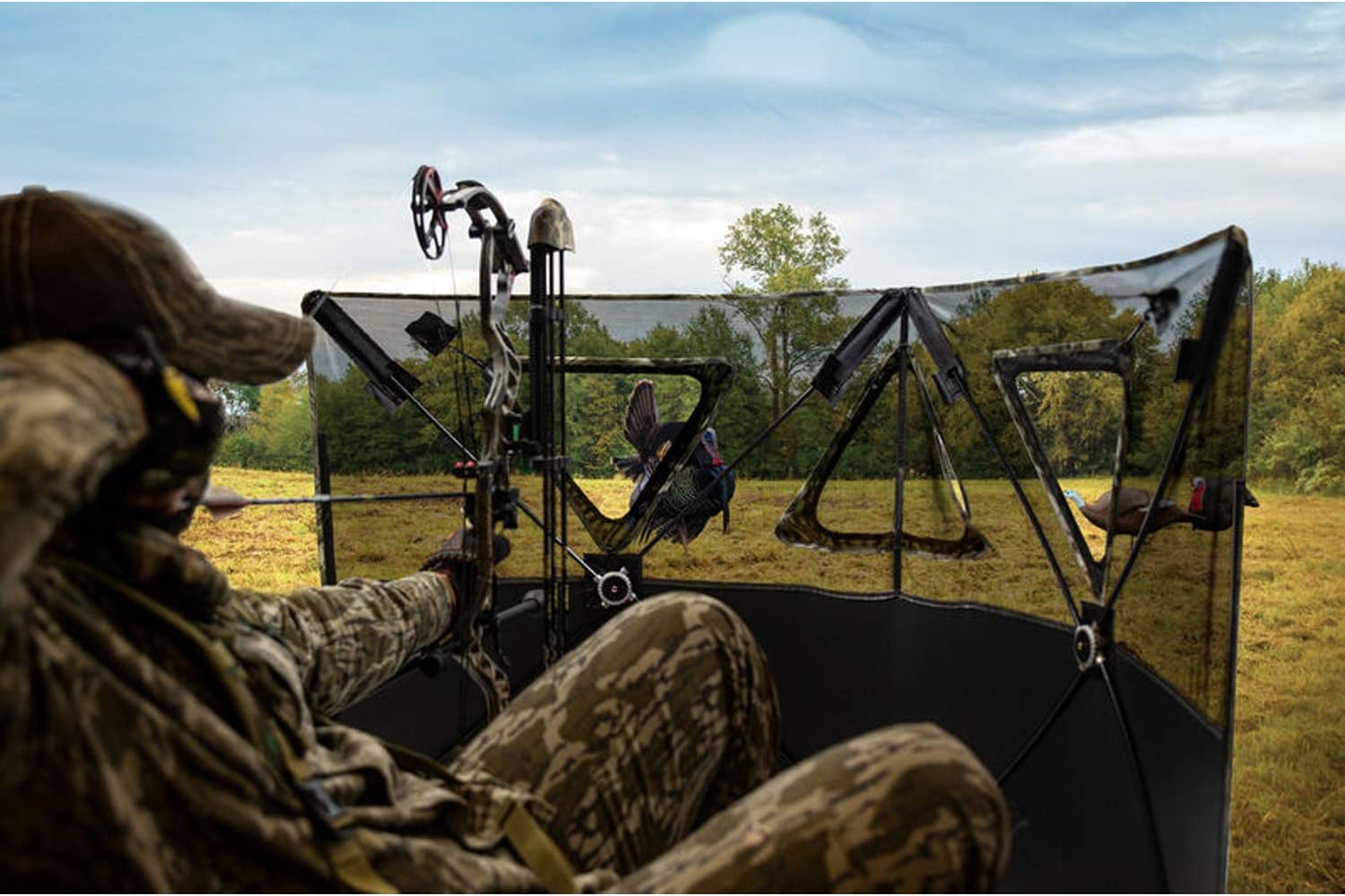 Primos Hunting Double Bull Stakeout Blind with SurroundView