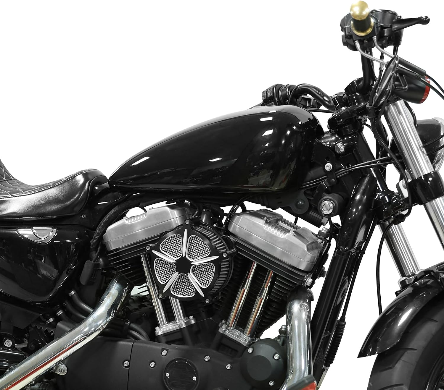SLMOTO 3.4 Gallon Motorcycle Gas Tank W/Cap Fit For Honda Rebel 250 CMX250