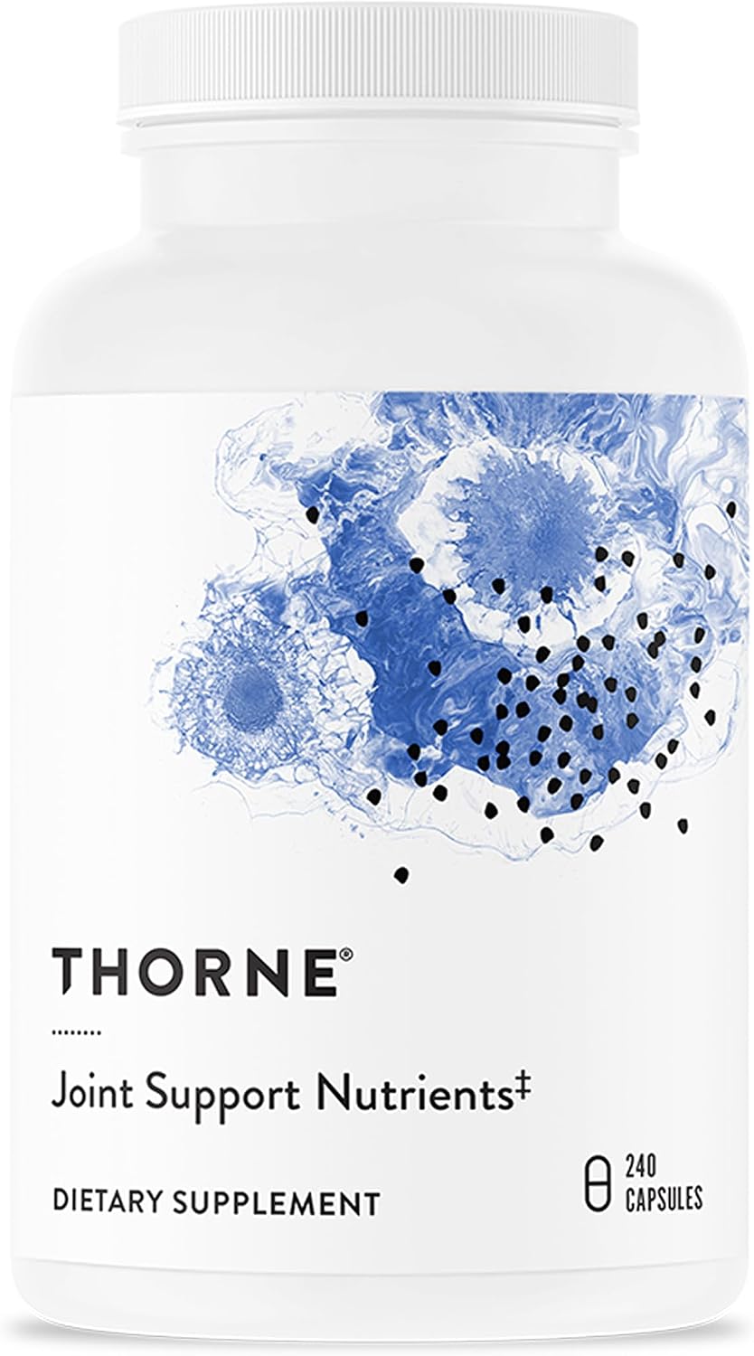 THORNE Joint Support Nutrients, Glucosamine, MSM & Curcumin, 240 Capsules | Supports Joint Mobility & Cartilage Integrity