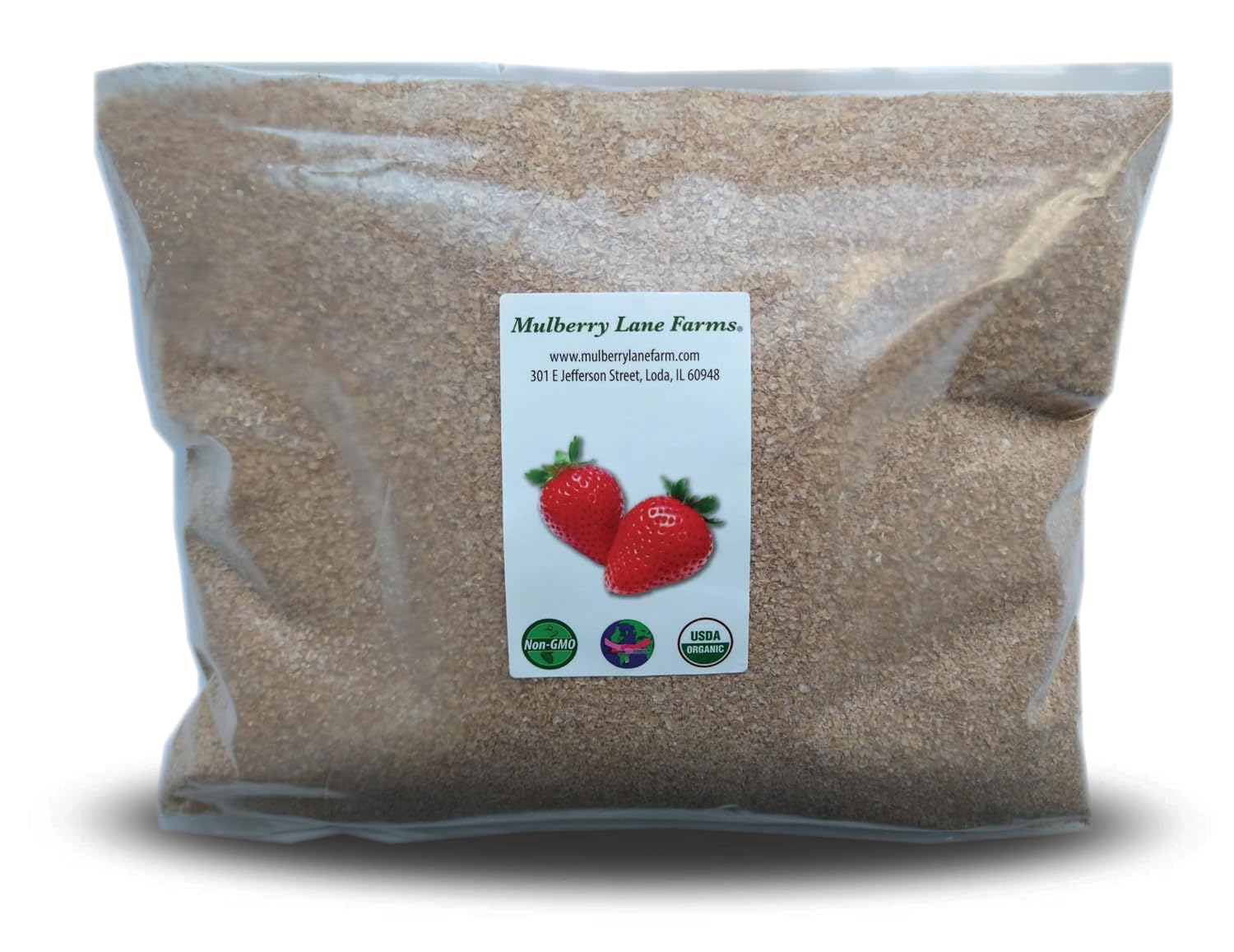 Wheat Bran, 4 Pounds USDA Certified Organic, Non-GMO Bulk, Product of USA, Mulberry Lane Farms