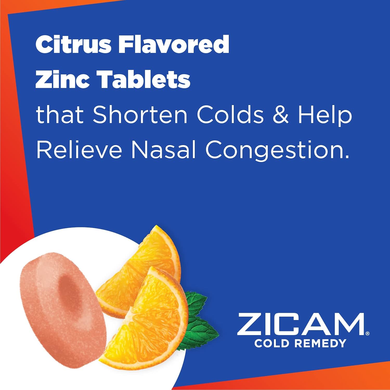 Zicam Cold Remedy RapidMelts, Citrus, 25 Count