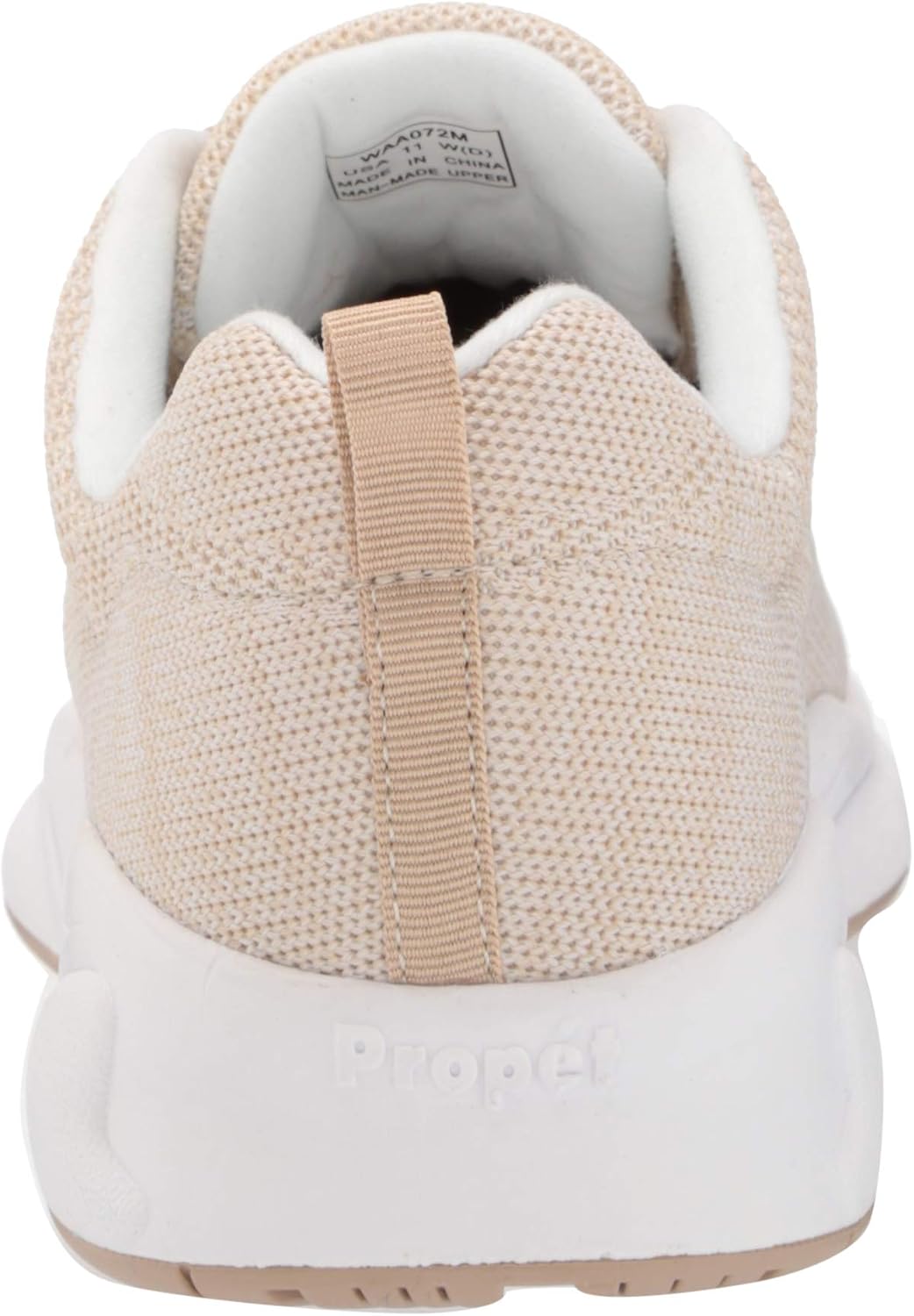 Propet Mens Tour Knit Lace Up Sneakers Shoes Casual - Grey