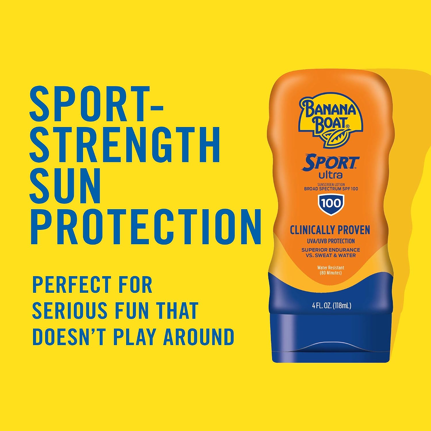 Banana Boat Sport SPF 50 Sunscreen Lotion, 8 Fl Oz